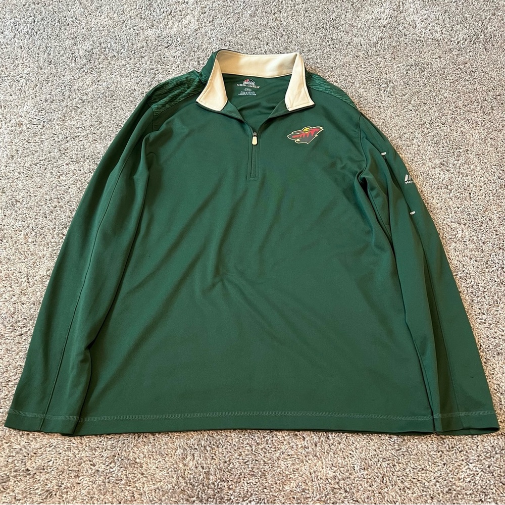 MN Wild 3/4 Zip